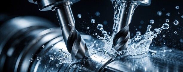 Global Edge solid carbide end mills and drill